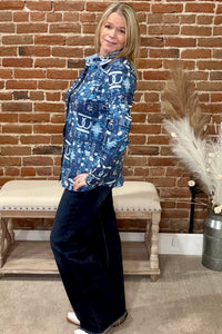 Women's L/S Tropical Resort Pearl Snap by Roper-Top-Roper/Stetson-Gallop 'n Glitz- Women's Western Wear Boutique, Located in Grants Pass, Oregon