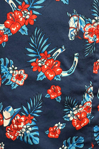 Western Aloha Sleeveless Snap Shirt by Roper-Top-Roper/Stetson-Gallop 'n Glitz- Women's Western Wear Boutique, Located in Grants Pass, Oregon