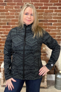 Women's Shadow Canyon Soft Shell Jacket by Roper-Jacket-Roper/Stetson-Gallop 'n Glitz- Women's Western Wear Boutique, Located in Grants Pass, Oregon