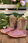 Cowbabies Glitter Pink Boots by Roper-Kids Footwear-Roper/Stetson-Gallop 'n Glitz- Women's Western Wear Boutique, Located in Grants Pass, Oregon