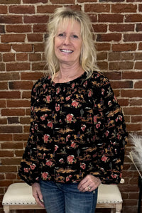 Night Ride Blouse by Stetson-Top-Roper/Stetson-Gallop 'n Glitz- Women's Western Wear Boutique, Located in Grants Pass, Oregon