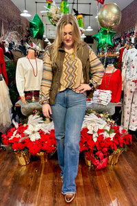 Women's Serape Herringbone Shirt by Stetson-Top-Roper/Stetson-Gallop 'n Glitz- Women's Western Wear Boutique, Located in Grants Pass, Oregon