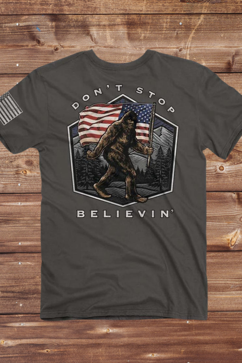 USA Bigfoot Tee-Men's Graphic Tee-Buck Wear-Gallop 'n Glitz- Women's Western Wear Boutique, Located in Grants Pass, Oregon