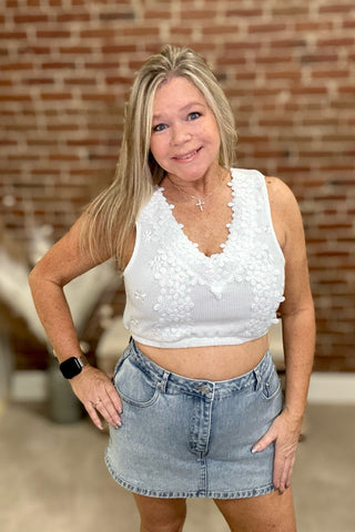 Denim Light Wash Skort-Shorts-Blue B-Gallop 'n Glitz- Women's Western Wear Boutique, Located in Grants Pass, Oregon