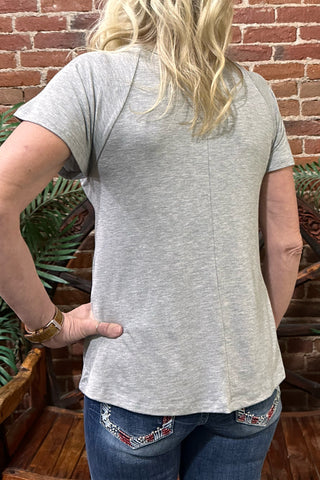 Make America Cowboy Again T-Shirt by Liberty Wear-T-Shirt-Liberty Wear-Gallop 'n Glitz- Women's Western Wear Boutique, Located in Grants Pass, Oregon