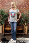 Make America Cowboy Again T-Shirt by Liberty Wear-T-Shirt-Liberty Wear-Gallop 'n Glitz- Women's Western Wear Boutique, Located in Grants Pass, Oregon