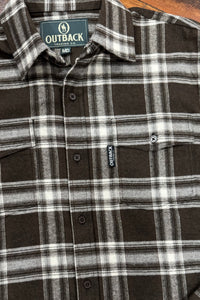 Men's Plaid Flannel Shirt by Outback-Men's Outerwear-Outback Trading-Gallop 'n Glitz- Women's Western Wear Boutique, Located in Grants Pass, Oregon