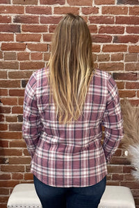 Women's Plaid Flannel Shirt by Outback-top-Outback Trading-Gallop 'n Glitz- Women's Western Wear Boutique, Located in Grants Pass, Oregon