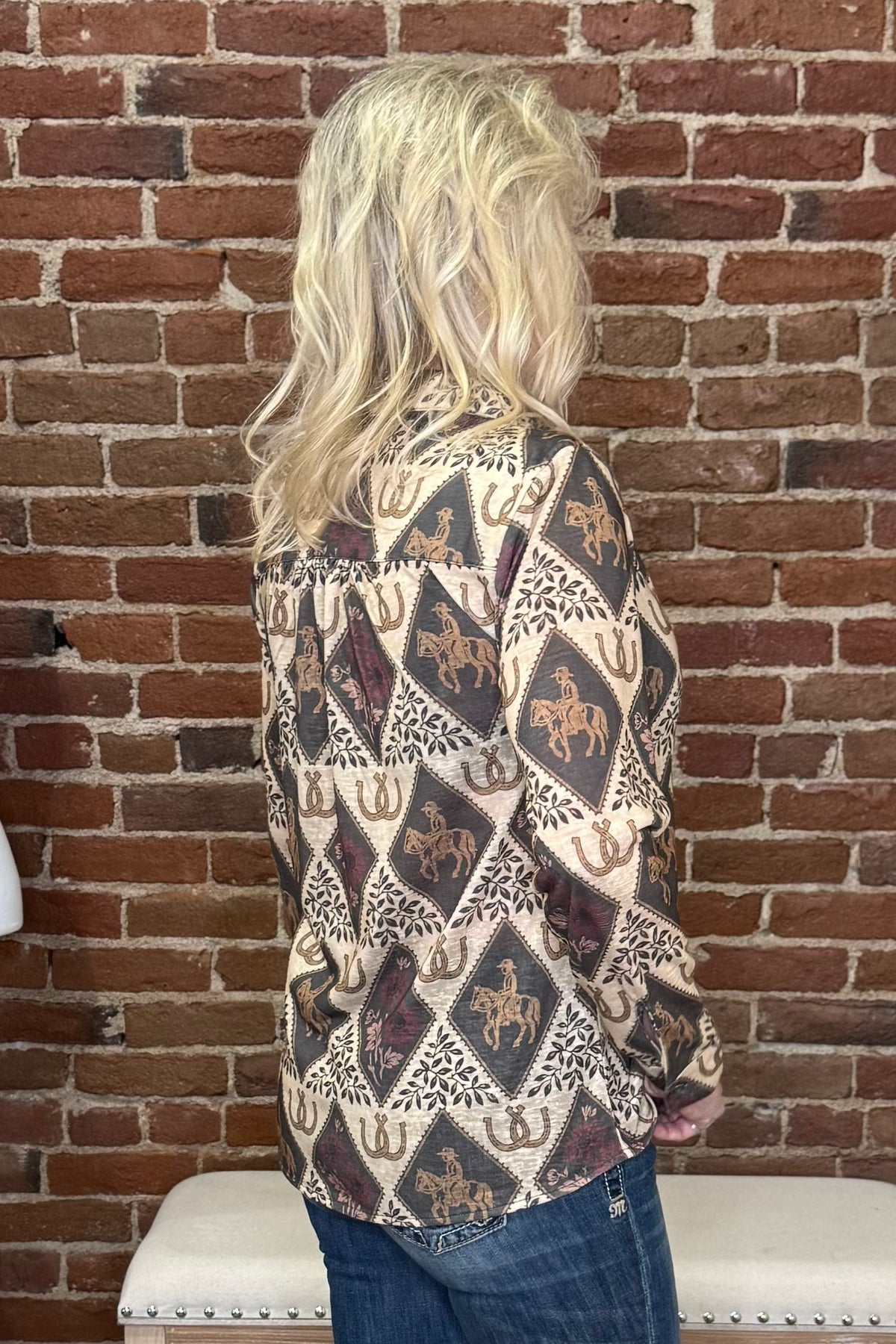 Bonnie Blouse by Tasha Polizzi-Top-Tasha Polizzi-Gallop 'n Glitz- Women's Western Wear Boutique, Located in Grants Pass, Oregon