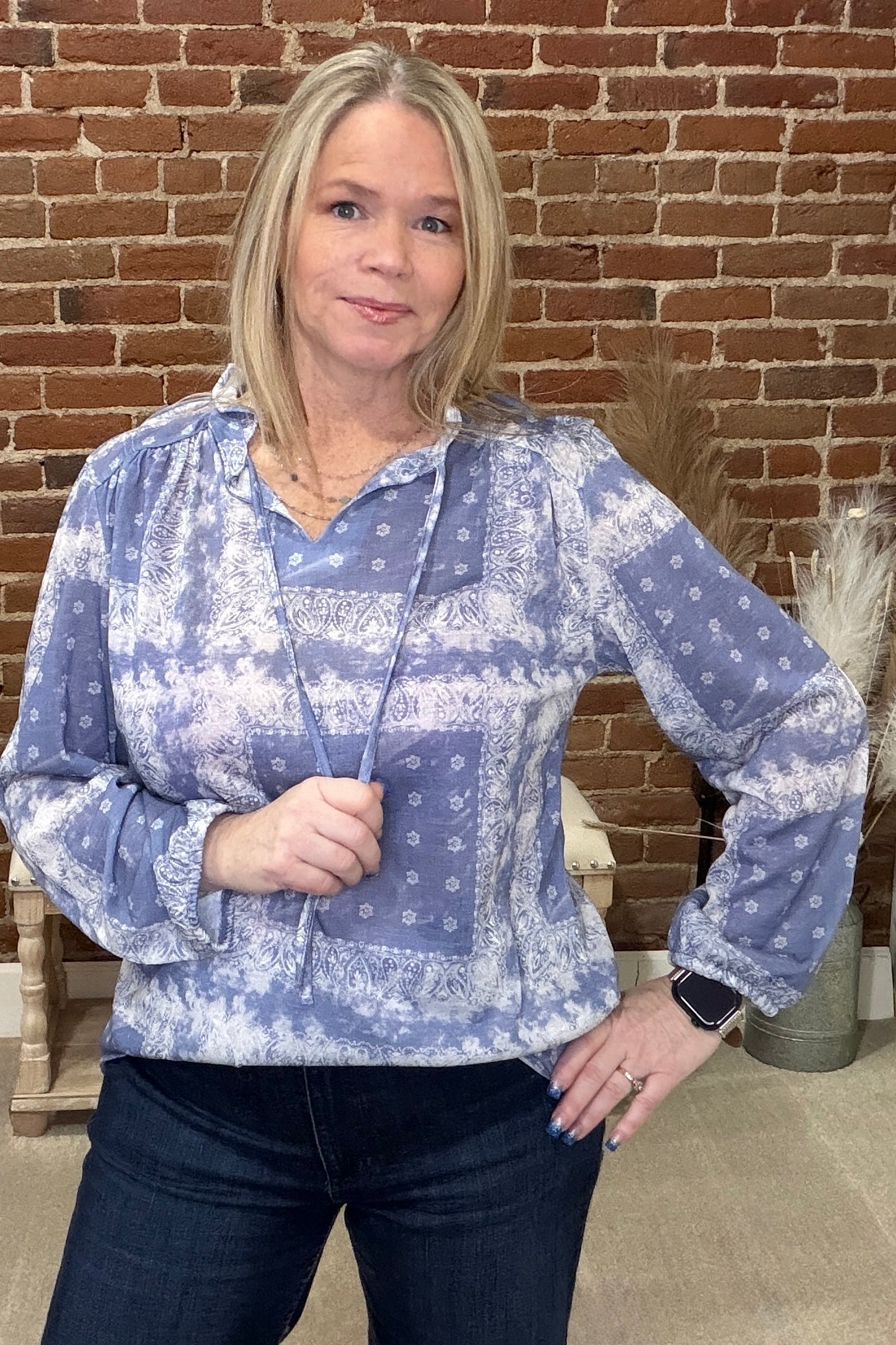Sasha Blouse by Tasha Polizzi-Top-Tasha Polizzi-Gallop 'n Glitz- Women's Western Wear Boutique, Located in Grants Pass, Oregon