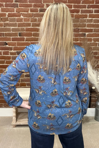 OId Town Shirt by Tasha Polizzi-Top-Tasha Polizzi-Gallop 'n Glitz- Women's Western Wear Boutique, Located in Grants Pass, Oregon
