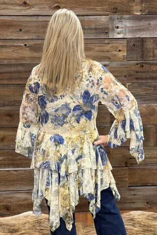 The Western Heirloom Lace Cardigan-Cardigan-Origami-Gallop 'n Glitz- Women's Western Wear Boutique, Located in Grants Pass, Oregon