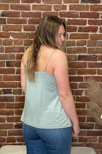 Feels Like a Rose Petal Tank Top By POL-top-POL-Gallop 'n Glitz- Women's Western Wear Boutique, Located in Grants Pass, Oregon