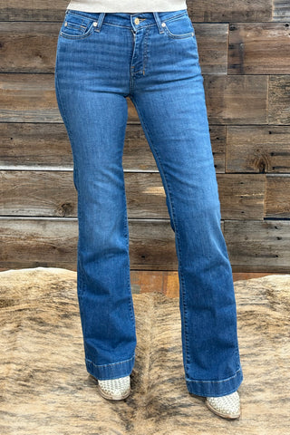 Dojo Slim Illusion Jeans by 7 For All Mankind Royalty-Flare-7 for all mankind-Gallop 'n Glitz- Women's Western Wear Boutique, Located in Grants Pass, Oregon