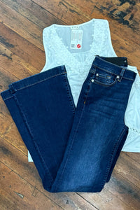 Andover Dojo Trouser Flare By 7 For All Mankind in 35"-Flare-7 for all mankind-Gallop 'n Glitz- Women's Western Wear Boutique, Located in Grants Pass, Oregon