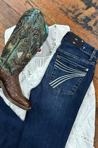 Andover Dojo Trouser Flare By 7 For All Mankind in 35"-Flare-7 for all mankind-Gallop 'n Glitz- Women's Western Wear Boutique, Located in Grants Pass, Oregon