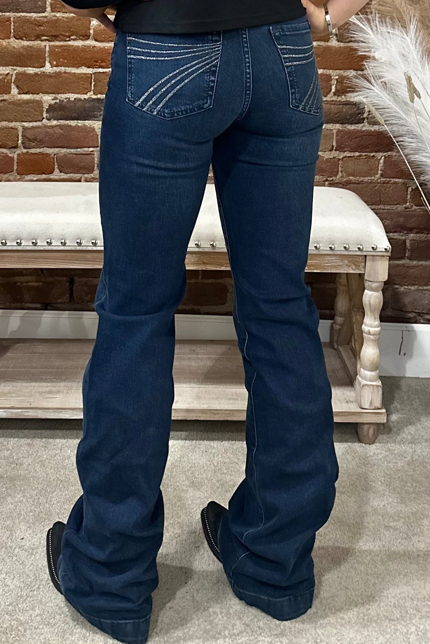 Dojo Trouser Flare By 7 For All Mankind-Flare-7 for all mankind-Gallop 'n Glitz- Women's Western Wear Boutique, Located in Grants Pass, Oregon