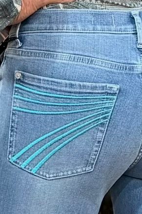 Dojo Iceflow Trouser Flare By 7 For All Mankind-Flare-7 for all mankind-Gallop 'n Glitz- Women's Western Wear Boutique, Located in Grants Pass, Oregon