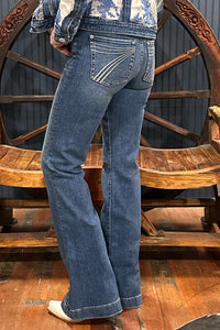 Dojo Tailorless Jeans by 7 For All Mankind SCO-Flare-7 for all mankind-Gallop 'n Glitz- Women's Western Wear Boutique, Located in Grants Pass, Oregon