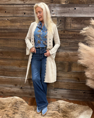 High Waist Trouser Flare by Judy Blue-Trouser-Judy Blue-Gallop 'n Glitz- Women's Western Wear Boutique, Located in Grants Pass, Oregon