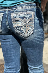 Rock Revival "ALENA" Bootcut Jean-Bootcut-Rock Revival-Gallop 'n Glitz- Women's Western Wear Boutique, Located in Grants Pass, Oregon