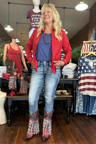FINAL SALE - Rock Revival ALESAN Skinny Jean-Skinny-Rock Revival-Gallop 'n Glitz- Women's Western Wear Boutique, Located in Grants Pass, Oregon