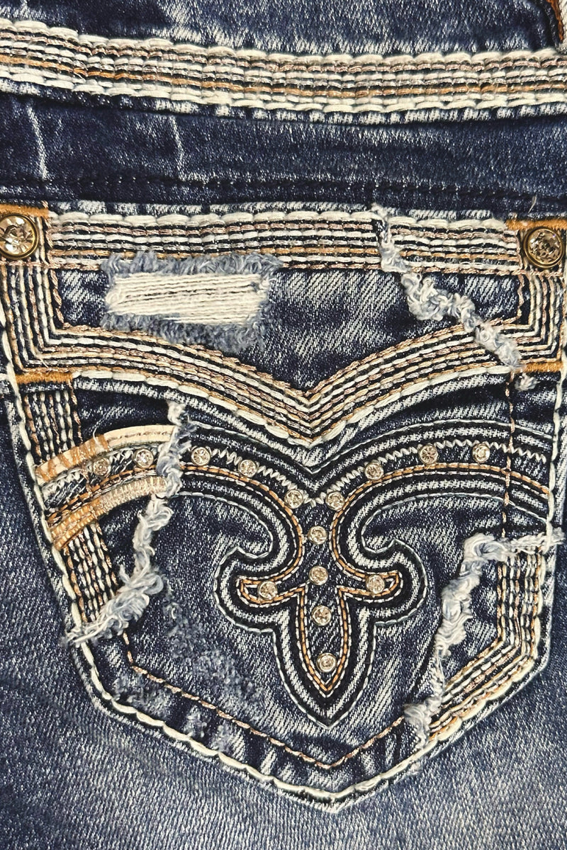 Rock Revival "Bowie" Bootcut Jean-Bootcut-Rock Revival-Gallop 'n Glitz- Women's Western Wear Boutique, Located in Grants Pass, Oregon