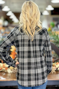 Cozy Soft Plaid Flannel Shacket-Shacket-Panche Apparel-Gallop 'n Glitz- Women's Western Wear Boutique, Located in Grants Pass, Oregon