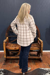 Cozy Soft Plaid Flannel Shacket-Shacket-Panche Apparel-Gallop 'n Glitz- Women's Western Wear Boutique, Located in Grants Pass, Oregon