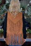 Soft Faux Suede Vest with Fringe by Cripple Creek-Vest-Cripple Creek-Gallop 'n Glitz- Women's Western Wear Boutique, Located in Grants Pass, Oregon