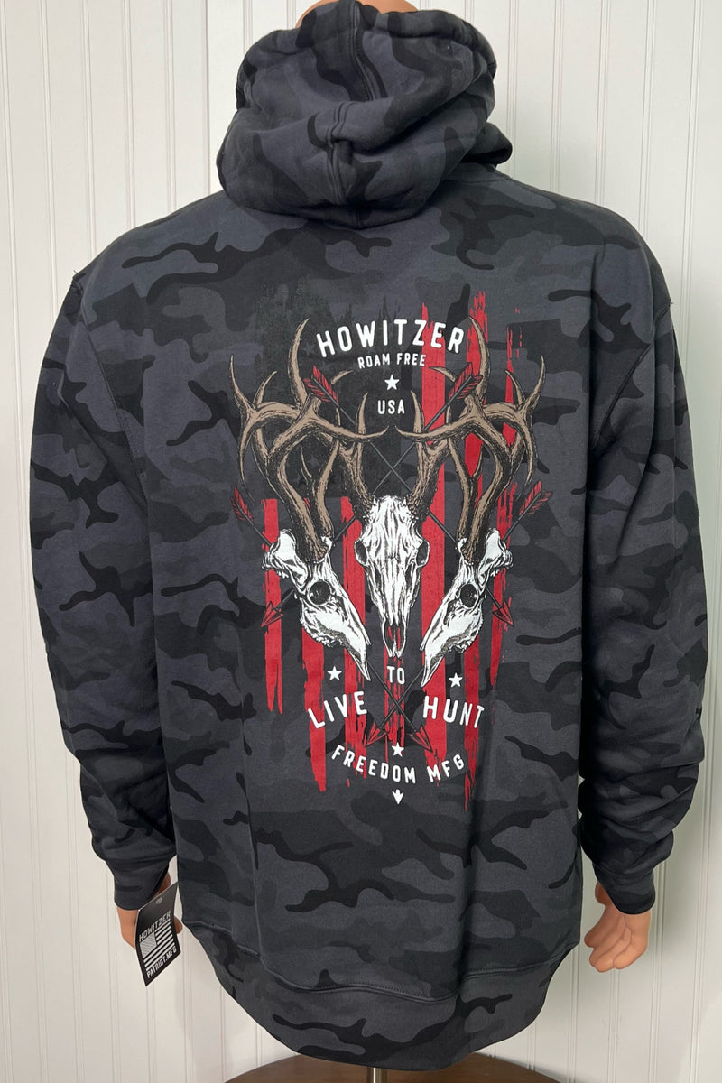 Howitzer Men's TRIPLE HUNT PO Hoodie-Men's Outerwear-Howitzer-Gallop 'n Glitz- Women's Western Wear Boutique, Located in Grants Pass, Oregon