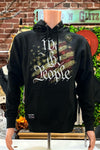 Howitzer WE THE PEOPLE Long Sleeve Hoodie-Men's Hoodie-Howitzer-Gallop 'n Glitz- Women's Western Wear Boutique, Located in Grants Pass, Oregon