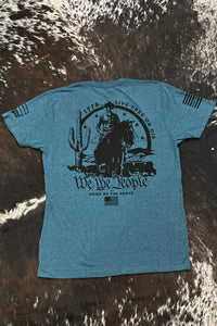 Howitzer Mens WAR HORSES LIVE FREE Short Sleeve Tee-Men's Graphic Tee-Howitzer-Gallop 'n Glitz- Women's Western Wear Boutique, Located in Grants Pass, Oregon