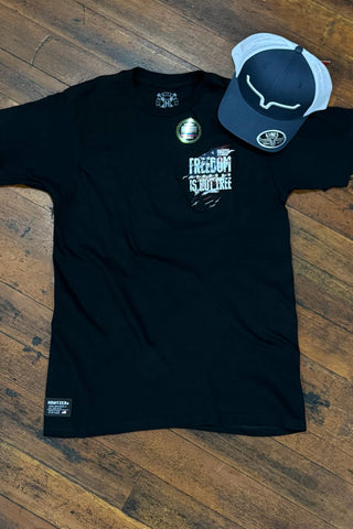 'Freedom Is Not Free' Tee by Howitzer-Men's Graphic Tee-Howitzer-Gallop 'n Glitz- Women's Western Wear Boutique, Located in Grants Pass, Oregon
