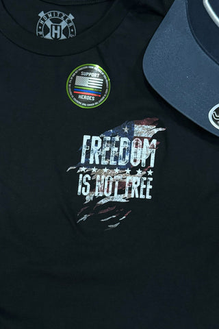 'Freedom Is Not Free' Tee by Howitzer-Men's Graphic Tee-Howitzer-Gallop 'n Glitz- Women's Western Wear Boutique, Located in Grants Pass, Oregon