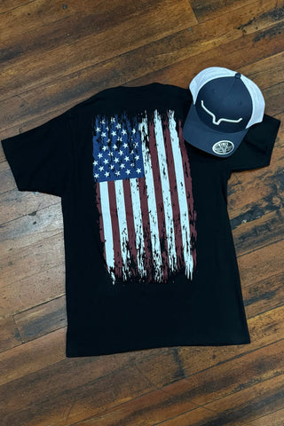We The People Tee by Howitzer Black-Men's Graphic Tee-Howitzer-Gallop 'n Glitz- Women's Western Wear Boutique, Located in Grants Pass, Oregon