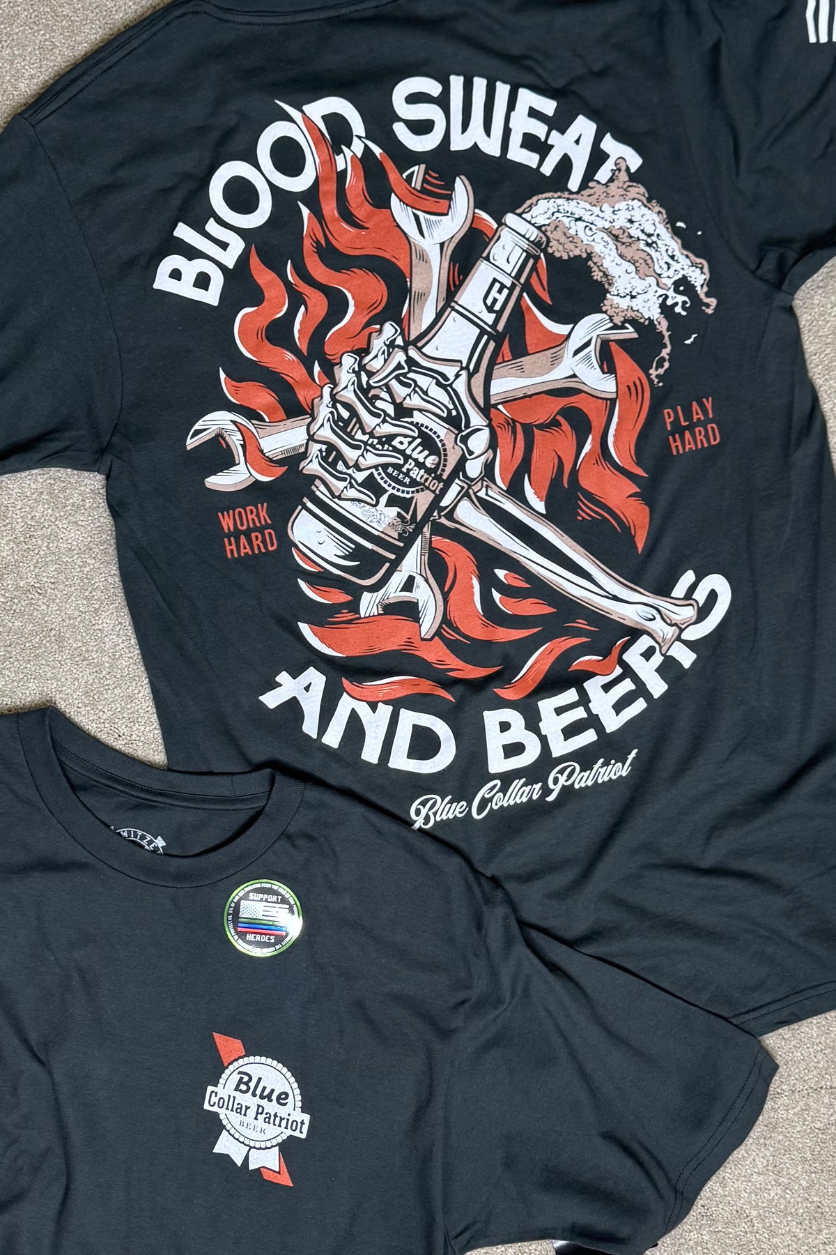 Mens LONG DAY S/S Tee by Howitzer-Men's Graphic Tee-Howitzer-Gallop 'n Glitz- Women's Western Wear Boutique, Located in Grants Pass, Oregon