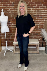 Elyse Mid Rise Slim Bootcut Luxe Stretch Jeans by Silver-Bootcut-Silver Jeans-Gallop 'n Glitz- Women's Western Wear Boutique, Located in Grants Pass, Oregon