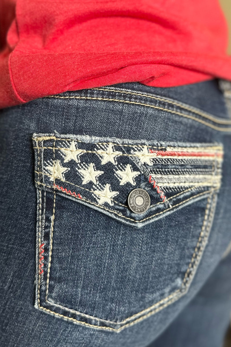 Flag Pocket Suki Capri by Silver Jeans-Capri-Silver Jeans-Gallop 'n Glitz- Women's Western Wear Boutique, Located in Grants Pass, Oregon