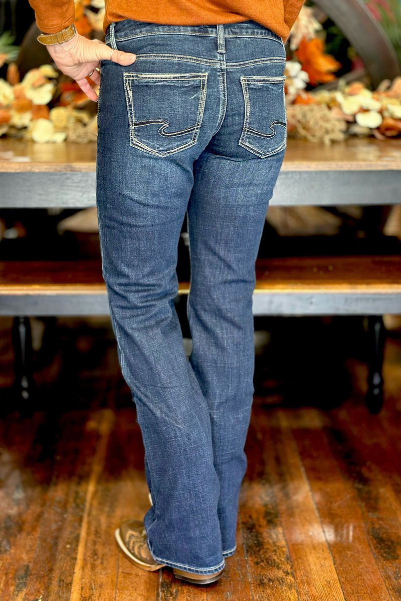 Tuesday Low Rise Slim Bootcut Jean by Silver-Bootcut-Silver Jeans-Gallop 'n Glitz- Women's Western Wear Boutique, Located in Grants Pass, Oregon