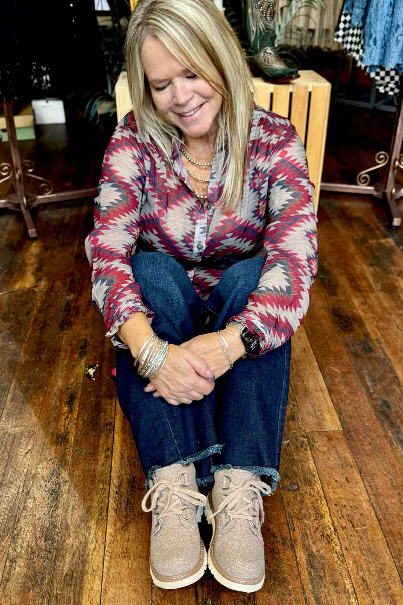 Corkys Sand Campfire Boot-Women's Shoes-Corkys-Gallop 'n Glitz- Women's Western Wear Boutique, Located in Grants Pass, Oregon