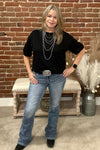 Casual Upgrade Luxe Knit Tee-top-jess lea-Gallop 'n Glitz- Women's Western Wear Boutique, Located in Grants Pass, Oregon