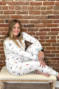 Catletics Banded Pant by PJ Salavge-Pajamas-PJ Salvage-Gallop 'n Glitz- Women's Western Wear Boutique, Located in Grants Pass, Oregon