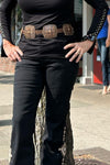 Ladies Angel Ranch Concho Western Belt-Belt-M&F-Gallop 'n Glitz- Women's Western Wear Boutique, Located in Grants Pass, Oregon