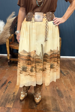 Desert Horizon Skirt-Skirt-Sterling Kreek-Gallop 'n Glitz- Women's Western Wear Boutique, Located in Grants Pass, Oregon