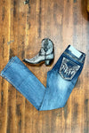 Grace in LA Easy Fit Shimmering Bootcut Jean-Bootcut-Grace in LA-Gallop 'n Glitz- Women's Western Wear Boutique, Located in Grants Pass, Oregon