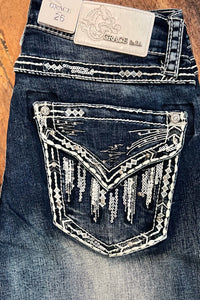 Grace in LA Easy Fit Shimmering Bootcut Jean-Bootcut-Grace in LA-Gallop 'n Glitz- Women's Western Wear Boutique, Located in Grants Pass, Oregon