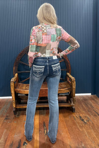 Boot Stitch Easy Fit Bootcut Jeans by Grace in LA-Bootcut-Grace in LA-Gallop 'n Glitz- Women's Western Wear Boutique, Located in Grants Pass, Oregon