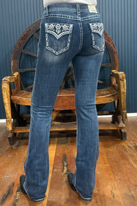Dreamcatcher Bootcut Jeans by Grace in LA-Bootcut-Grace in LA-Gallop 'n Glitz- Women's Western Wear Boutique, Located in Grants Pass, Oregon