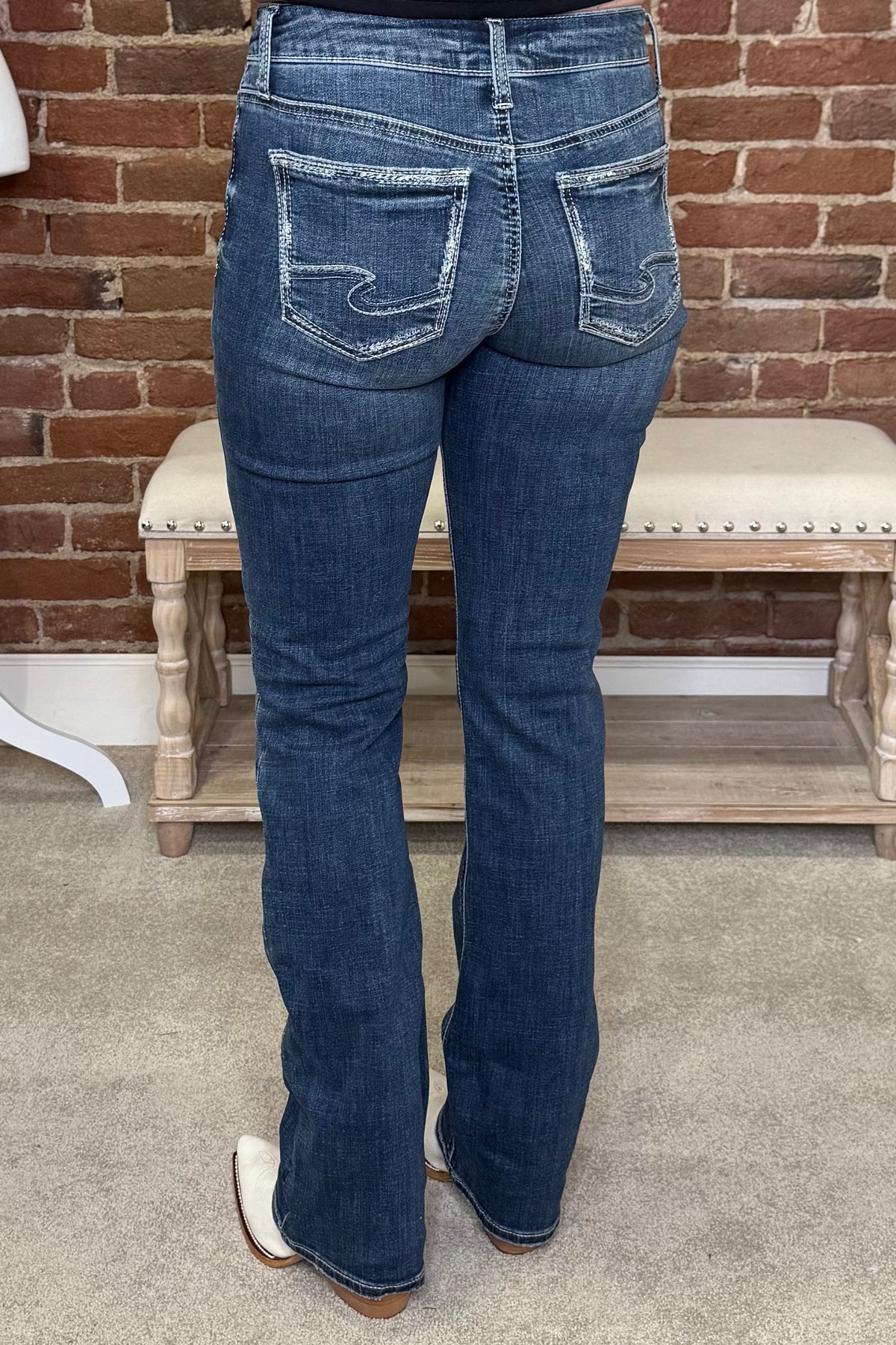 Suki Slim Bootcut Jean by Silver-Bootcut-Silver Jeans-Gallop 'n Glitz- Women's Western Wear Boutique, Located in Grants Pass, Oregon